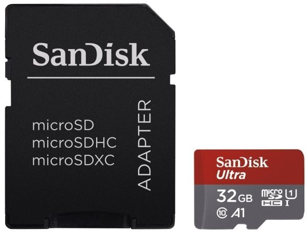 Sandisk Micro SDHC Ultra Android 32GB UHS-I U1