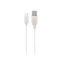 DATOVÝ KABEL SETTY MICROUSB 1M 2A BÍLÝ